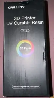 Crealty 3D Printer UV Curable Resin 500g -Translucent Red New!