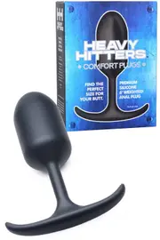 Heavy Hitters 6" Premium Silicone Weighted Butt Plug