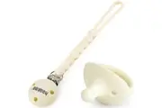 Haakaa: Silicone Flexi-Dummy & Diamond Holder Set - Cream