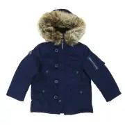 Polo Ralph Lauren Little Boy's (2-7) Kid's N-3B Jacket Coat with Fur - Size: 4T