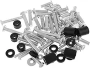 KICHOUSE 88pcs Stand Mounting Screws Picture Mounting Hardware Picture Hanging Brackets Mirror Brackets for Wall Mounting Home Wall Bracket Farmhouse Shelf Brackets Monitor Mount Plastic
