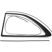 Roger Clark Motorsport Rear Quarter Window Seal Kit for 2 Door Impreza RCM3349 (for: Subaru)