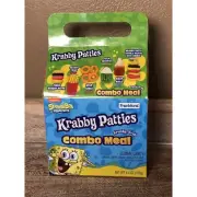 Nickelodeon Spongebob Krabby Patties Combo Meal Frankford Candy