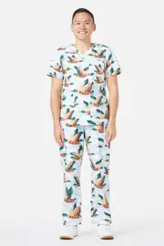 Flying Duck Scrub Set
