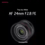 Samyang Optics New AF 24mm F2.8 FE Lens For Sony E-Mount Full Frame
