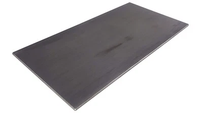 Weldable Hot Rolled Mild Steel Flat Bar (6" x 1/8", 12", 1 Pack)