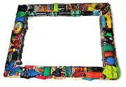 Sobral Brazil Objectos Poeticos Pebbly Mosaic Collage Artist Made Wall Mirror