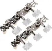 Generic Guitar Tuning Heads Set Classical Guitar Tuning Pegs Locking Mechanism Machine Tuners for String Tuning Accurate and Sturdy for Types of Guitars