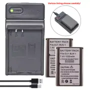 Li-ion 1220mAh 7.4v Battery or Charger For Olympus OM-D OM-D E-M1 / OM-D E-M5