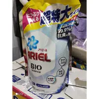 在飛比找蝦皮購物優惠-(好市多分售）日本 Ariel 抗菌防臭洗衣精補充包 126