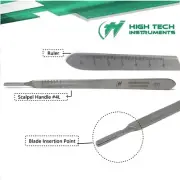 New Surgical Scalpel Blade Knife Handle Holder #4L Surgical Veterinary Dental