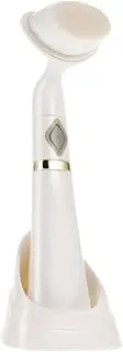 FRCOLOR Face Brush Facial Massage Brush Face Cleaning Scrubber Face Wash Machine Face Cleaning Machine Facial Brush Manual Facial Scrubber Brush Face Spa Brush Electric Massagers White Abs
