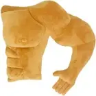 Muscular man's arm pillow body pillow cushion macho comfortable present sleepabl