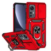 For OnePlus Nord N300 5G Case Shockproof Ring Stand Armor Cover+Screen Protector
