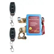 User Friendly Remote Battery Disconnect Switch for 12V 240A Car Power Off