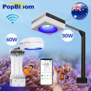 PopBloom WiFi LED Aquarium Lighting for Nano Marine Aquarium Reef Tank 40L-100L