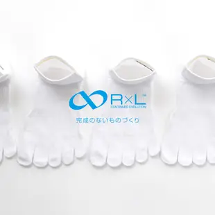 RxL EVO-F 3D 超立體五趾踝襪 木炭黑