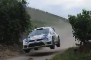 WRC Rally Germany 2013 Jari Matti Latvala Action Motor Racing Old Photo