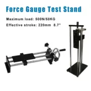 Horizontal Force Gauge Test Stand Push-Pull Vertical Force Meter Spiral Rack New