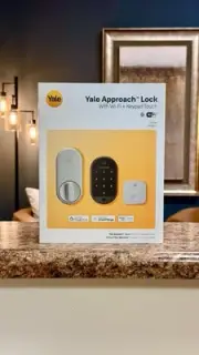 Yale Approach Smart Lock Wi-Fi Bluetooth Keypad New Silver Argent