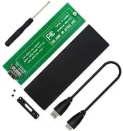 PCIe SSD Enclosure for 2010 2011 MacBook Air, USB 3.0 External Reader for A13...