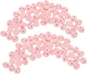 jojofuny 50pcs Plush Animal Nose Resin Perfect for Boys and Girls DIY Crafts Stuffed Animal Repair and Educational Toys