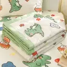 150x200CM Summer Quilt Soft Comfortable Double Bed Quilt Thin Wadding Blanket