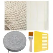 Rug Backing Fabric Tufting Cloth Rug Tufting Edging Strips Rug Making Supplies
