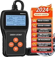 OBD2 Scanner Diagnostic Tool Upgraded Ver. of AD310/ MS309 Car Battery Tester and Diagnostic Scanner for All Cars/Vehicles Engine Fault Car Diagnostic Tool with Reset and Clear Error Codes Readers