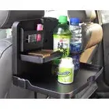 在飛比找遠傳friDay購物優惠-E.City_車用多功能可折疊椅背置物杯架餐盤