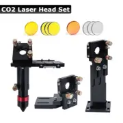 CO2 Laser Head Set 1Pcs D20 Focusing Lens 3Pcs Si / Mo Mirrors F50.8/63.5/101.6