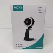 Movo All In one HD Webcam WebMic-HD-Pro Black New USB To USB-C Monitor Mount