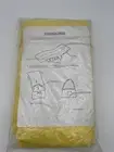 NOS Terry Cloth Outdoor Lounge Chair Towel Cover Poolside Sunshine Yellow