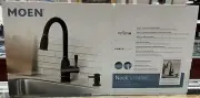 MOEN 87791BRB Noell Pull-Down Sprayer Kitchen Faucet Mediterranean Bronze