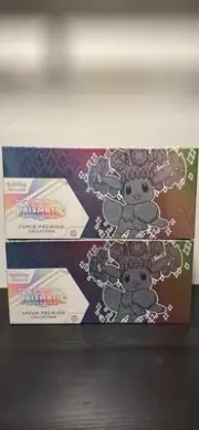 Pokemon Prismatic Evolution Super-Premium Collection Sealed New - 2 in hand!