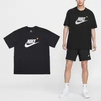 在飛比找PChome24h購物優惠-Nike 耐吉 短袖 NSW Tee 男款 黑 黃 純棉 寬