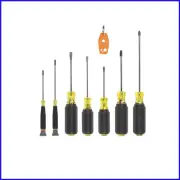 Klein Tools 8-Piece Screwdriver Set: Precision, Comfort, and Magnetization