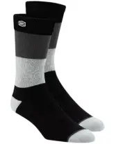 100% Trio Mens Socks Black SM/MD