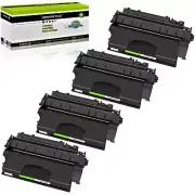 4PK CF280X Laser Toner Cartridge Fits for HP LaserJet Pro 400 MFP M425dw M425dn