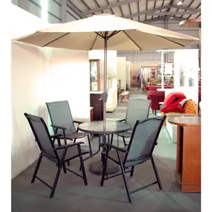 高雄家具全新批發全新 270cm戶外庭院休閒 遮陽傘 咖啡廳傘 手搖傘 擺攤傘 太陽傘 含傘座