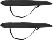 Joyzan Tent Pole Bag, Trekking Poles Carrying Bags Portable Walking Stick Storage Pouch Outdoor Canopy Organizer Foldable Climbing Sticks Rods Case Container Camping Hiking Travel Fishing 2PCS
