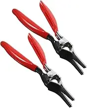iplusmile 2pcs Hose Removal Pliers Mechanic Tool for Fuel Line and Vacuum Line Tube Removal Car Separator Pliers Lightweight Design for Tight Spaces