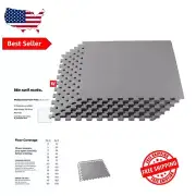 Comfortable ½ Inch EVA Foam Floor Mats - Ideal for Exercise, Yoga, and Play