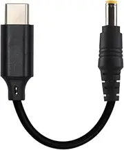 USB Type C to DC 9V 5.5 * 2.1mm Plug PD Converter Charging Cable 1M with DC Barrel Power Cable with 2.5 * 5.5mm 3.5 * 1.35mm Adapter