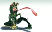 Anime boku no hero academia girls tsuyu asui simple Playmat Gaming Mat Desk