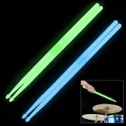 5A Drum Stick Bright Light Up Drumsticks Luminous in The Dark Stage Sticks Gift