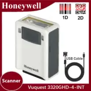 Honeywell Vuquest 3320GHD-4-INT USB Area-Imaging 1D 2D Barcode Scanner Reader