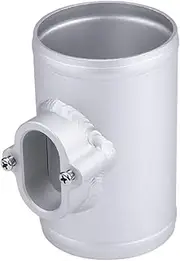 ANKROYU 76mm MAF Sensor Adapter Tube, Durable Aluminum Alloy Air Flow Meter Mount, Replacement for Automotive Mass Air Flow Sensors, 1 Pc