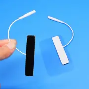 2Pcs Tens Machine Electrode Pad Self Adhesive Electrodes Pad Reuseable 1.2*.pi