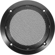 Hoement Car Speaker Mesh Cover Black Metal Grill for Enhanced Audio Protection Dust Prevention and Stylish Design Compatible with Various Car Audio Systems